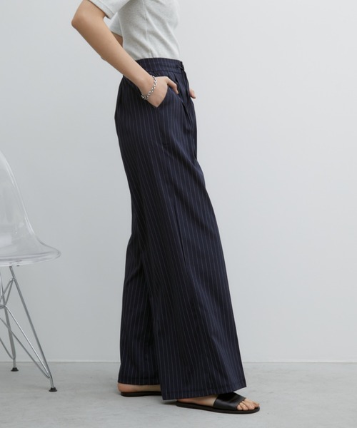 「Aunt Marie's」 スラックス MEDIUM グレー レディース_画像8