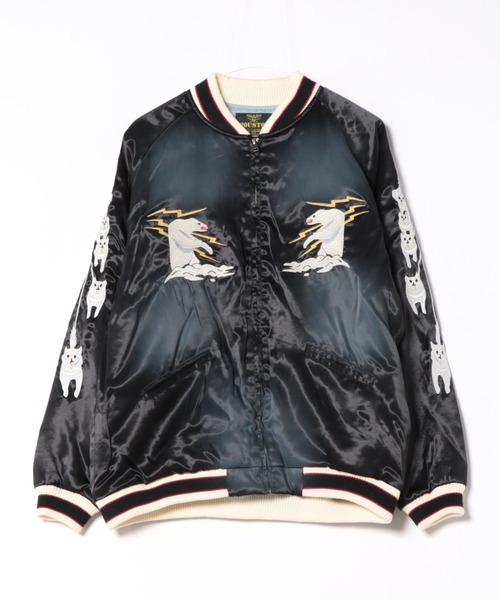 HOUSTON（ヒューストン） スカジャン ヴィンテージ加工 スカジャン