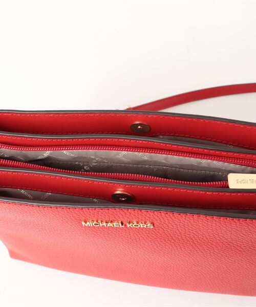 「MICHAEL KORS」 ショルダーバッグ FREE レッド レディースの画像
