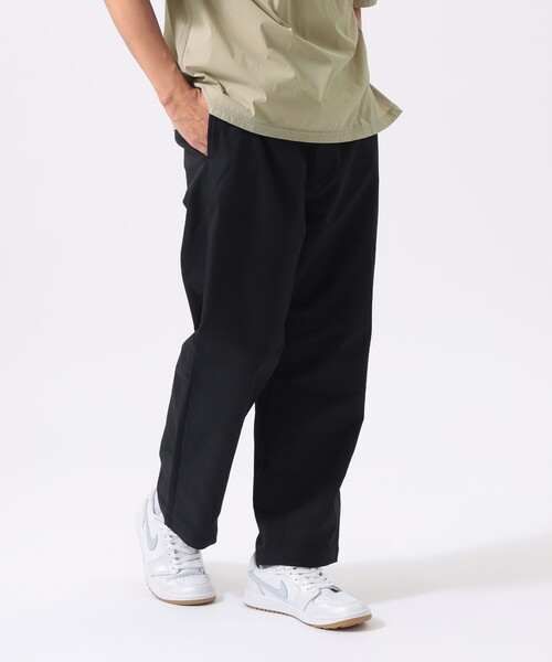 【美品】BEAMS GOLF 裏起毛ストレッチパンツ　メンズM BEAMS GOLF ビームスゴルフ ×DICKIES ストレッチパンツ カーキ系 M