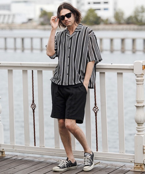 CAMBIO（カンビオ） パンツ mp14679-Cotton Linen Tape Switch Short