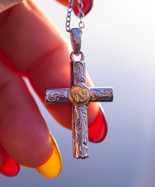 IRIEBEACH（アイリービーチ） アレルギー対応 ネックレス round cross