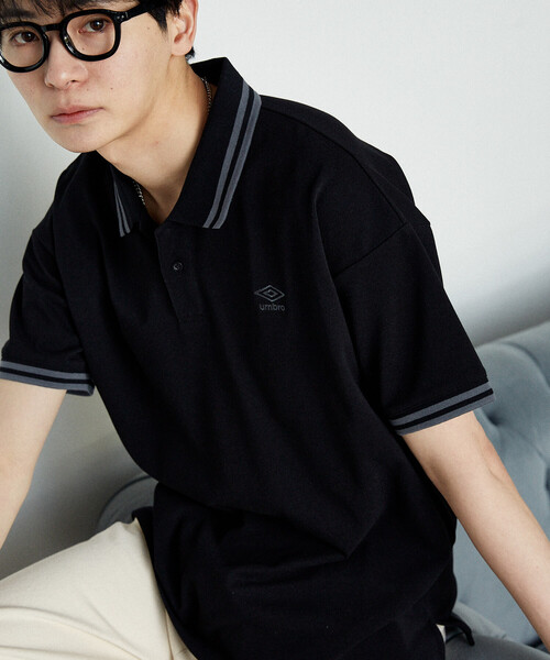 umbro（アンブロ） ポロシャツ × PUBLUX/アンブロ 別注 ワンポイント