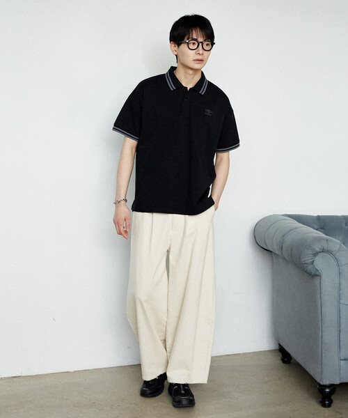 umbro（アンブロ） ポロシャツ × PUBLUX/アンブロ 別注 ワンポイント