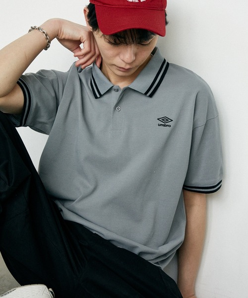 umbro（アンブロ） ポロシャツ × PUBLUX/アンブロ 別注 ワンポイント