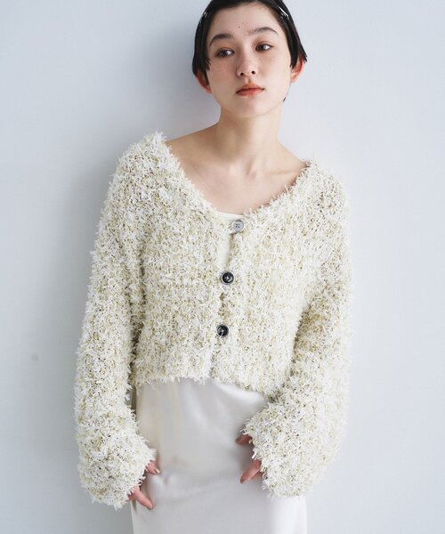 code a カーディガン　ニット zip form cardigan（カーディガン/ボレロ） | CODE A（コードエー