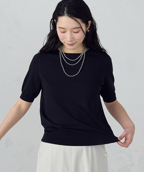COMME CA ISM（コムサイズム） サマーニット ニット セーター