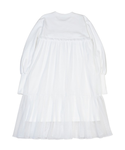 「MILK」 長袖ワンピース FREE ホワイト レディース_画像5