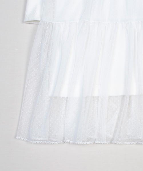 「MILK」 長袖ワンピース FREE ホワイト レディース_画像7