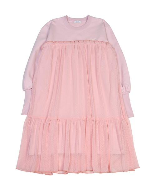 「MILK」 長袖ワンピース FREE ホワイト レディース_画像8