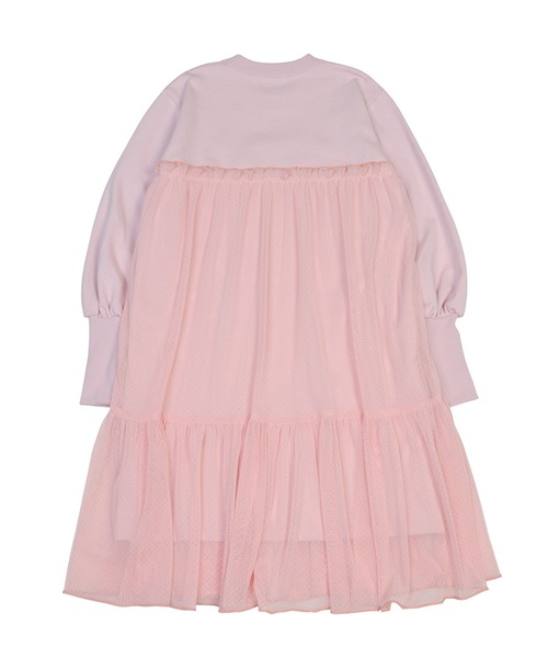 「MILK」 長袖ワンピース FREE ホワイト レディース_画像9