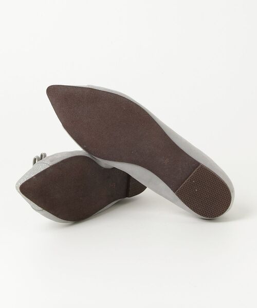 「DIANA」 フラットパンプス 25cm グレー レディース_画像3