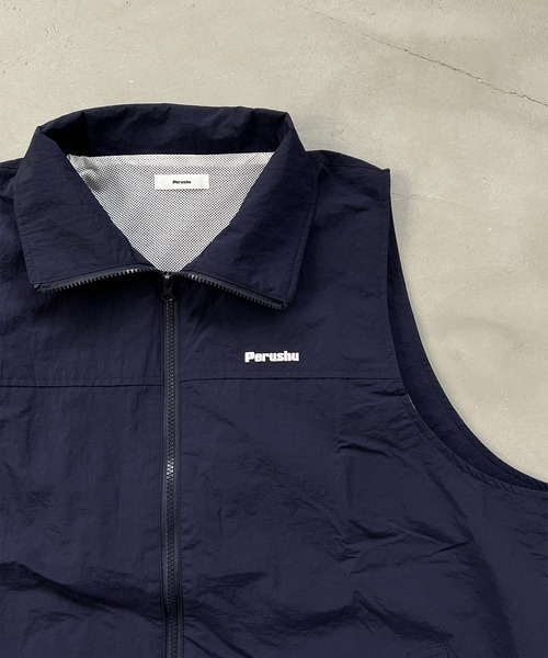「Perushu」 ベスト LARGE ベージュ メンズ_画像2