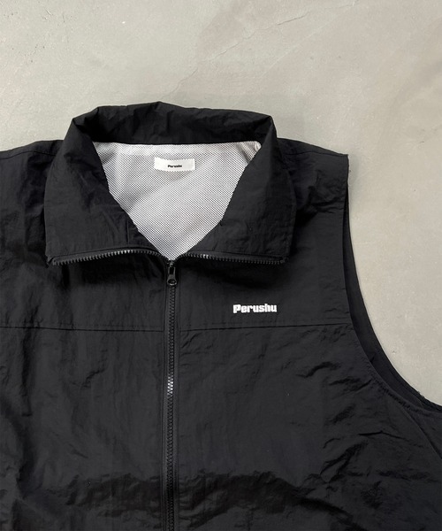 「Perushu」 ベスト LARGE ベージュ メンズ_画像3