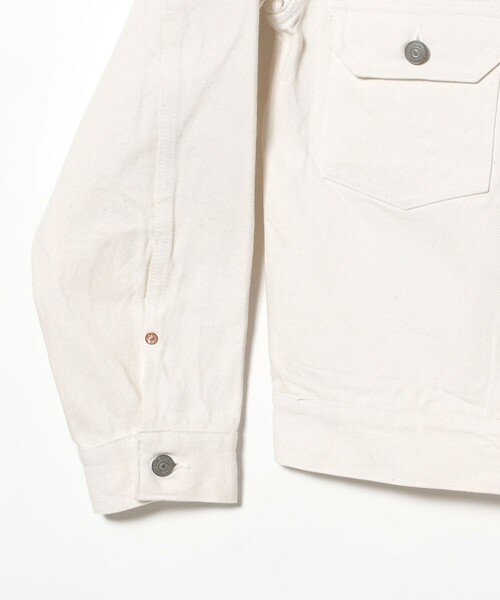 SUGAR CANE デニムジャケット gジャン / WHITE DENIM JACKET