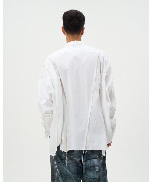 DISCOVERED（ディスカバード） シャツ DOCKING WIDE LOOPING SHIRTS