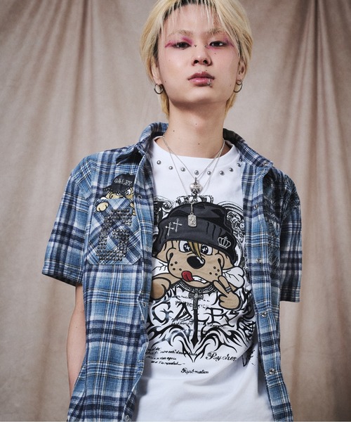 GALFY（ガルフィー） シャツ 「GALFY/ガルフィー」爆アゲ↑↑チェック