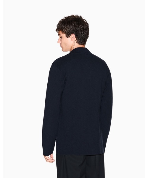 「ARMANI EXCHANGE」 上衣 LARGE ダークネイビー メンズ