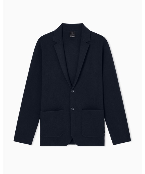 「ARMANI EXCHANGE」 上衣 LARGE ダークネイビー メンズ