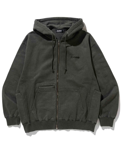 XLARGE（エクストラ ラージ） ジップアップパーカー M ブラック メンズ 