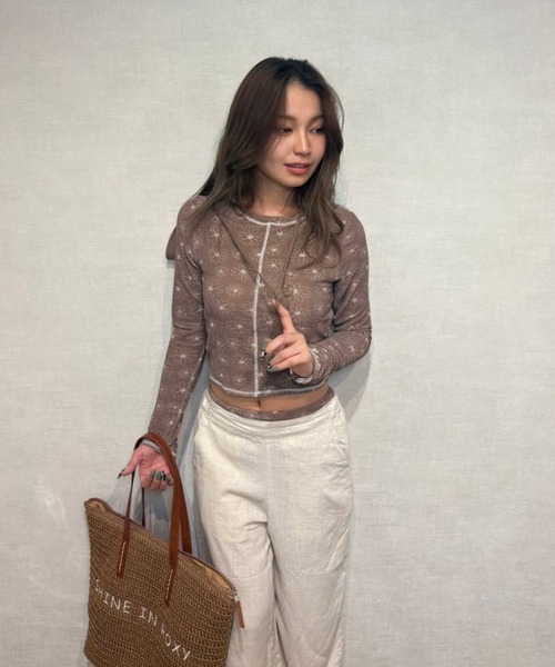 ROXY（ロキシー） 水着 ROXY CALM RIDE 配色ステッチ セット 水着