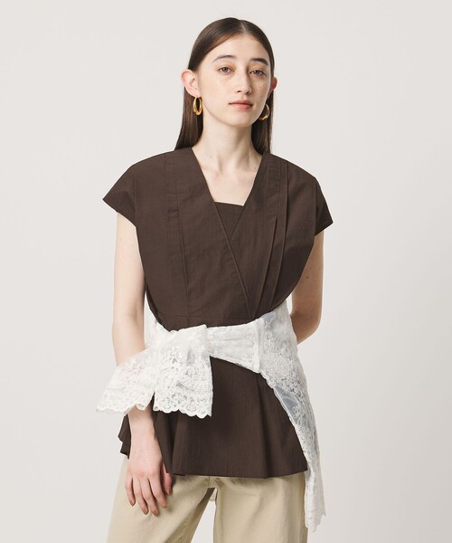 UNITED ARROWS（ユナイテッドアローズ） ブラウス シャツ 半袖 MANTECO