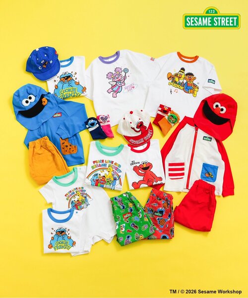 SESAME STREET（セサミストリート） 水着 なりきり水着 キッズ 子供