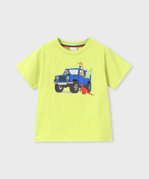 Paul Smith JUNIOR tシャツ ボーイズ サファリカーギミック Tシャツ
