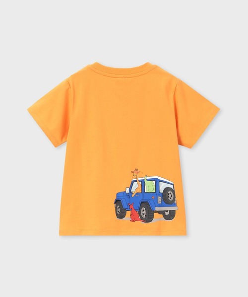 Paul Smith JUNIOR tシャツ ボーイズ サファリカーギミック Tシャツ