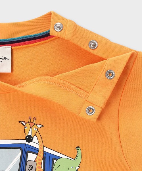 Paul Smith JUNIOR tシャツ ボーイズ サファリカーギミック Tシャツ