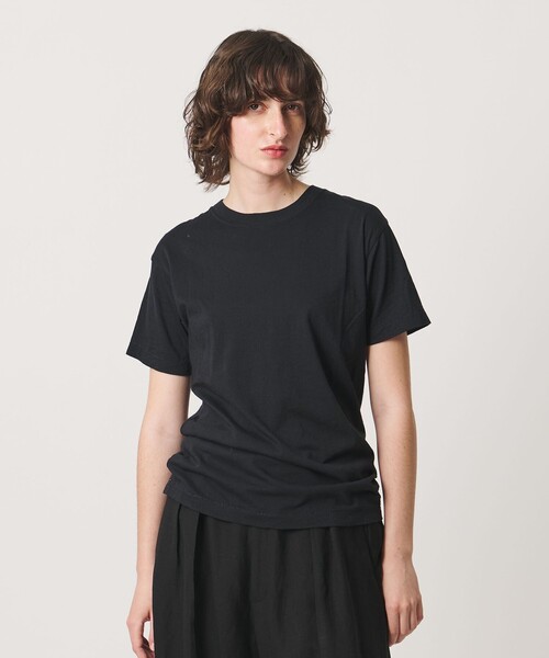 6 tシャツ 「6(ROKU)」コットンカシミヤ ベーシック Tシャツ 26SS