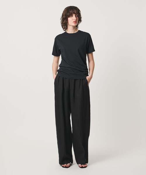 6 tシャツ 「6(ROKU)」コットンカシミヤ ベーシック Tシャツ 26SS