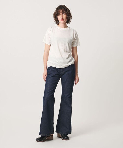6 tシャツ 半袖 「6(ROKU)」コットンカシミヤ ベーシック Tシャツ 26SS