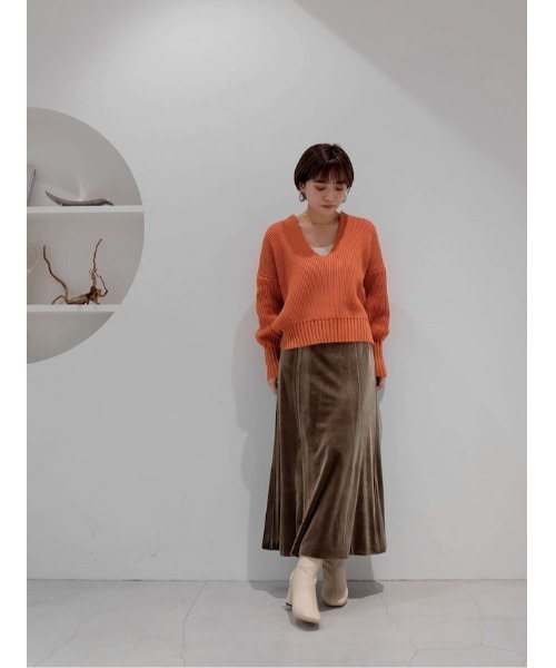 「Katrin TOKYO」 スカート FREE ブラウン レディース_画像3