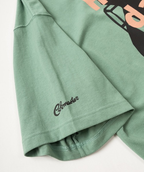 「COBMASTER」 半袖Tシャツ L ブルー メンズ_画像5