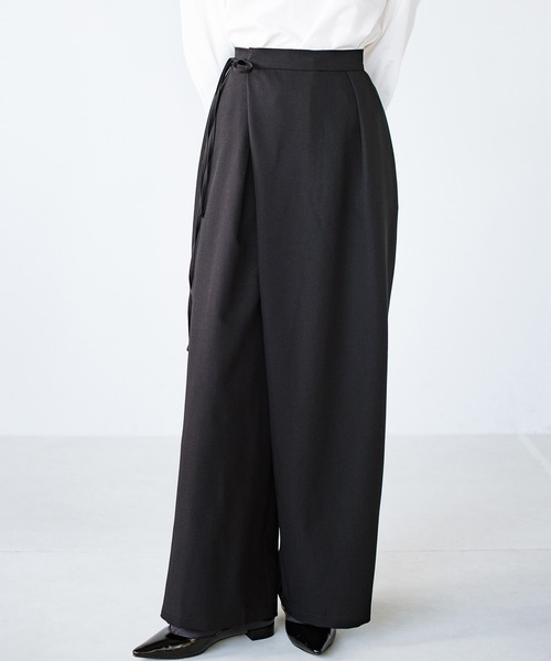 「haco!」 パンツ X-LARGE ブラック レディース_画像4