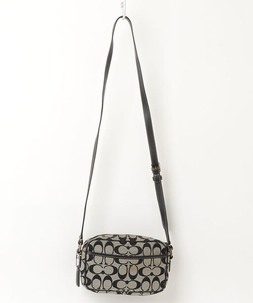 COACH（コーチ） シグネチャー ショルダーバッグ - グレー レディース