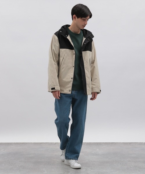 「LAKOLE」 マウンテンパーカー LARGE ベージュ メンズ_画像4