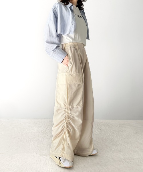 「Java」 カーゴパンツ LARGE グリーン レディース_画像8