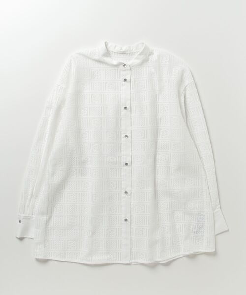 「quaranciel」 長袖ブラウス ONE SIZE オフホワイト レディース_画像2