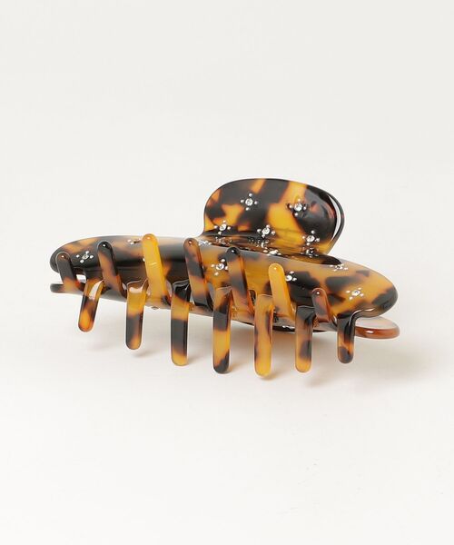 ALEXANDRE DE PARIS ラインストーン ヘアクリップ べっ甲柄 ヘアクリップ べっ甲柄 ラインストーン / バンスクリップ : ZOZOTOWN