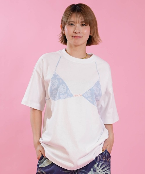 【Lani】半袖Tシャツ Hula Lani（フララニ） tシャツ 半袖 レディース 半袖 Tシャツ ビキニ