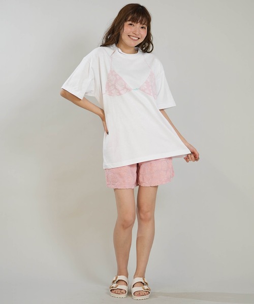 【Lani】半袖Tシャツ Hula Lani（フララニ） tシャツ 半袖 レディース 半袖 Tシャツ ビキニ
