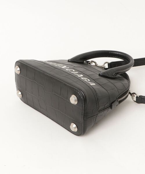 BALENCIAGA（バレンシアガ） ヴィル トップハンドル XXS クロコダイル
