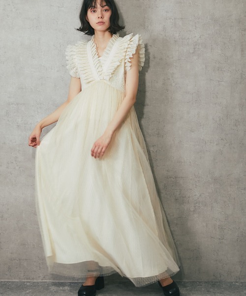 「SMILE ORCHID」 長袖ワンピース M ブラック レディース_画像8
