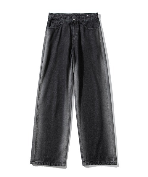 「Ressaca」 デニムパンツ X-LARGE ブラック メンズ_画像2