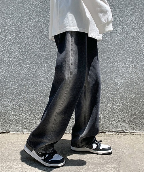 「Ressaca」 デニムパンツ X-LARGE ブラック メンズ_画像5
