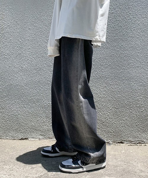 「Ressaca」 デニムパンツ X-LARGE ブラック メンズ_画像7