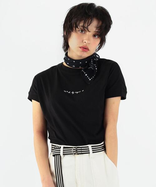 「To b. by agnes b.」 半袖Tシャツ 40 ブラック レディース_画像3