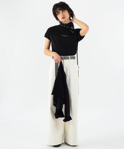 「To b. by agnes b.」 半袖Tシャツ 40 ブラック レディース_画像4